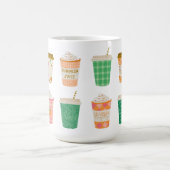 秋カップ |オータムカボキンスパイスラテ コーヒーマグカップ (中央)