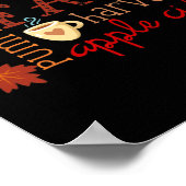 秋カボキンズハイライドハーベストアップルゴケイダズオトゥム ポスター (角)