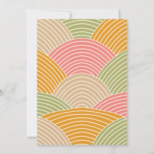 秋カボキンハーベストカクレクローサンクスギビング 招待状 (裏面)