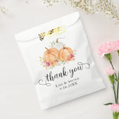 秋カボチャありがとう好意バッグ フェイバーバッグ (封をした状態)