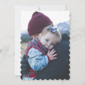 秋カボチャとひまわり最初の誕生日ダイカット 招待状 (裏面)