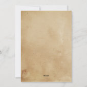 秋カボチャと離れ感謝祭 シーズンカード (裏面)