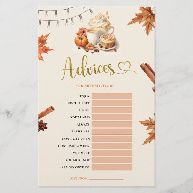 秋カボチャのアドバイスママがゲームに (正面)