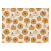 秋カボチャのスパイスカラー秋カボチャThanksgi テーブルクロス (正面(横))