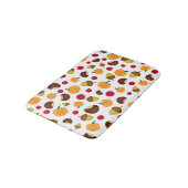 秋カボチャの果実のアコーンパターン バスマット (アングル)