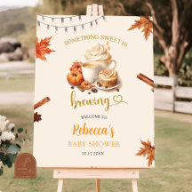 秋カボチャはコーヒーを醸造している離れコーヒーのウェルカムサイン