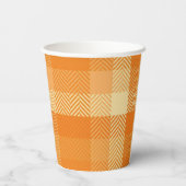 秋カボチャはコーヒーシャワー紙カップを醸造 紙コップ (裏面)