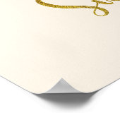 秋カボチャは醸造コーヒーベビーは甘い ポスター (角)