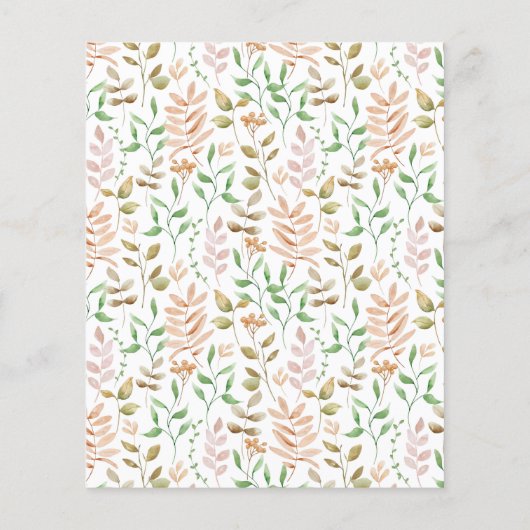 秋カボチャアドバイスとウィッシュズカード (裏面)