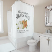 秋カボチャパッチ シャワーカーテン (インサイチュ)