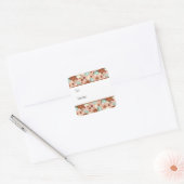 秋カボチャフローラギフトラベル スクエアシール (封筒)