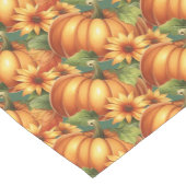 秋カボチャフローラ感謝祭テーブルランナー ミディアムテーブルランナー (コーナー)