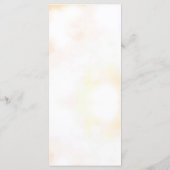 秋カボチャフローラ感謝祭ディナーメニュー メニュー (裏面)