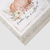 秋カボチャフローラ秋の木のデカ葉ップページ 薄葉紙 (詳細)