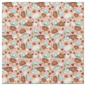 秋カボチャフローラ ファブリック (クローズアップ)