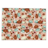 秋カボチャフローラ ラージペーパーバッグ (裏面)