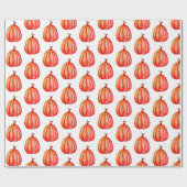 秋カボチャ包装紙 ラッピングペーパー (フラット)