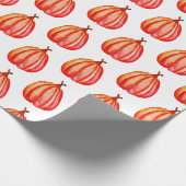 秋カボチャ包装紙 ラッピングペーパー (角)