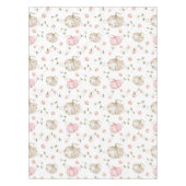 秋カボチャ女の子ベビーシャワー テーブルクロス (正面)