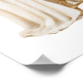 秋カボチャ子供部屋ベビーシャワー歓迎ポスター ポスター (角)