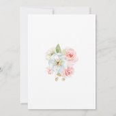 秋カボチャ性別が赤ちゃんのシャワーを明らかにする招待状 招待状 (裏面)