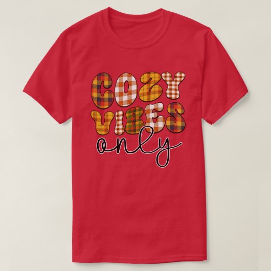 秋カボチャ感謝祭秋3 Tシャツ (デザイン正面)