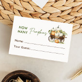 秋カボチャ推測カボチャのゲームカード数 エンクロージャーカード