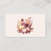 秋カボチャ推測キャンディスゲームカードの数 エンクロージャーカード (裏面)