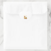 秋カボチャ猫マグカップ ハートシール (バッグ)