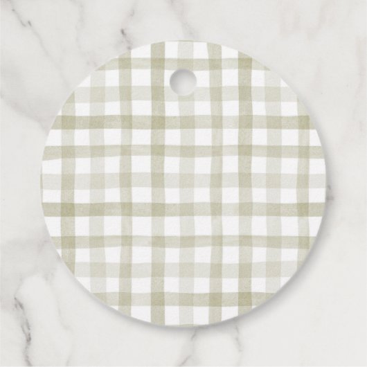 秋カボチャ男の子の衣服赤ちゃんのシャワー フェイバータグ (裏面)