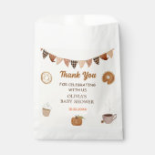 秋カボチャ秋ベビーシャワー フェイバーバッグ (正面)