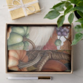 秋カボチャ紅葉ラグドール猫 薄葉紙 (ギフト)