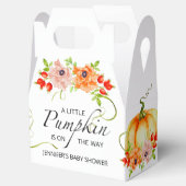 秋カボチャ紙お願い箱 フェイバーボックス (オープン)