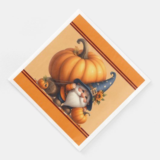 秋カボチャ紙ナプキン (コーナー)