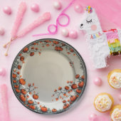 秋カボチャ紙プレート ペーパープレート (パーティー)