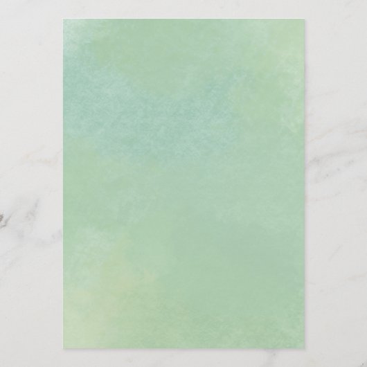 秋カボチャ緑の金ゴールド赤ちゃんシャワーの願い アドバイスカード (裏面)