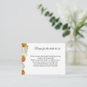 秋カボチャ花嫁の要求レシピ エンクロージャーカード (スタンド正面)