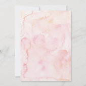 秋カボチャ茶パーティーベビーは赤ちゃんシャワーを醸造 招待状 (裏面)