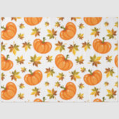 秋カボチャ葉ティッシュペーパー |ティッシュペーパー 薄葉紙 (正面)