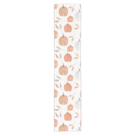 秋カボチャ葉& ショートテーブルランナー