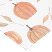 秋カボチャ葉& ショートテーブルランナー (コーナー)