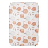 秋カボチャ葉& バスマット (正面縦)