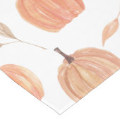 秋カボチャ葉& ミディアムテーブルランナー (コーナー)