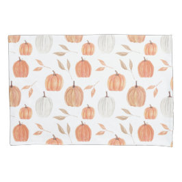 秋カボチャ葉& 枕カバー