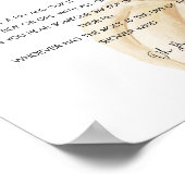 秋カボチャ赤ちゃんシャワーゲームポスター ポスター (角)