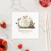 秋カボチャ赤ちゃんシャワー スタンダードカクテルナプキン (インサイチュ)