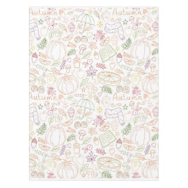 秋カボチャ離れ、&ウォームビーブ テーブルクロス