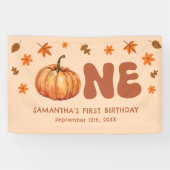 秋カボチャ1歳 横断幕 (横)