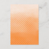 秋カボチャ |お知らせ サンキューカード (裏面)