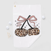 秋カボチャ、かぼちゃのさくらんぼ、ヒョウかぼちゃのP ゴルフタオル (インサイチュ)